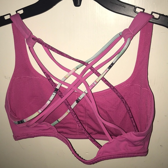 Pink lulu lemon sports bra - Picture 2 of 2